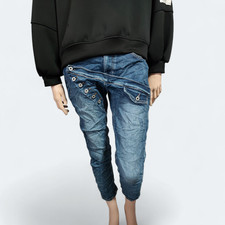 ?Sexy Woman Casual Baggy Jeans Size S-XL