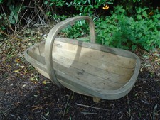 A genuine handmade large 21" Sussex Trug made in Sussex by Trugmakers