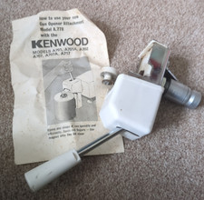 Vintage Kenwood Chef Major Can Opener Attachment A778 + Manual
