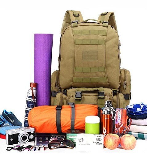 55l military tactical backpack - 55l,