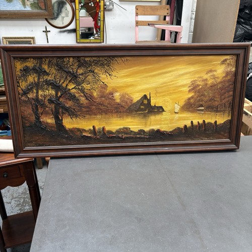 Mcm panoramic landscape - landscape, oil
