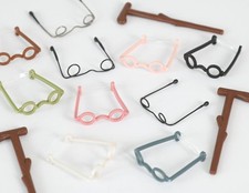 Sylvanian Grandparents Glasses Spectacles Walking Stick Vintage  Calico Critters