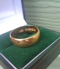 22ct Gold Wedding Ring Band