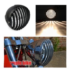 35W Black LED Headlight Finned