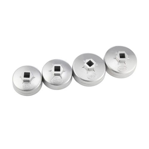 Pack oil filter cap socket - 4x,