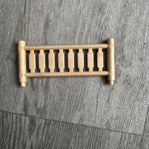 Brown spare railing fence - brown,