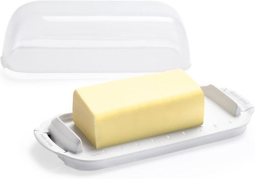 Butter dish with clear - butter,