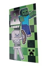 AGE  8  MINECRAFT  BIRTHDAY