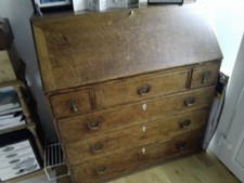 Antique Dark Oak  Writing