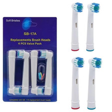 4/8/20 Electric Toothbrush Heads Compatible With Oral B Braun Replacement Heads