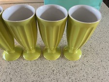 4 x Lime coloured tall