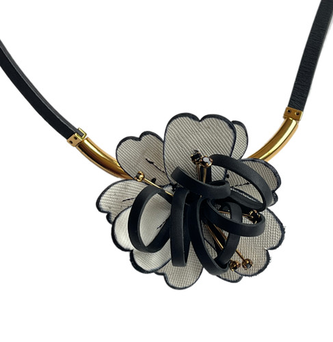 Marni leather flower long - marni,