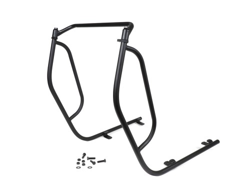 Crash bar leg - , shield