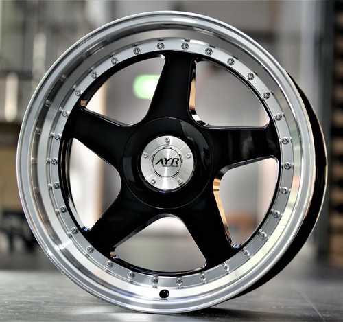 Black alloy wheels fits - 04,