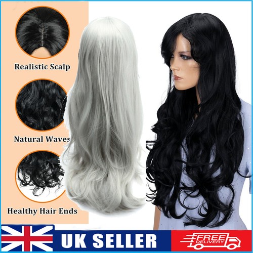 Womens real long curly hair - real,
