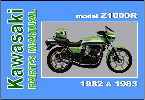 Kawasaki parts manual kz1000r - kawasaki,