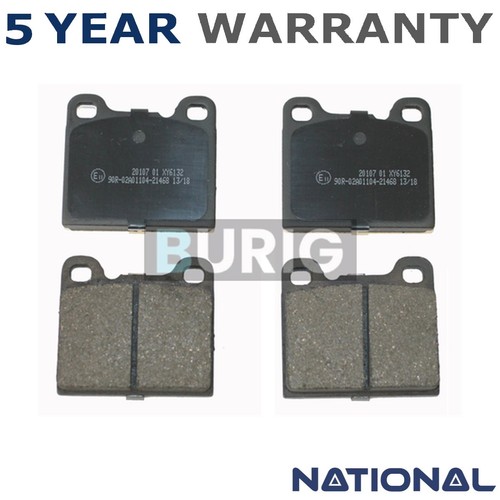 Burig rear brake pads - burig, fits