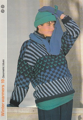 Ladies knitting pattern winter - ladies,