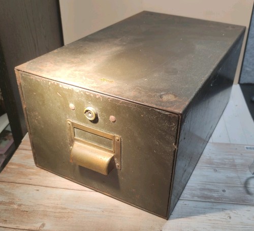 Vintage roneo metal file - vintage,