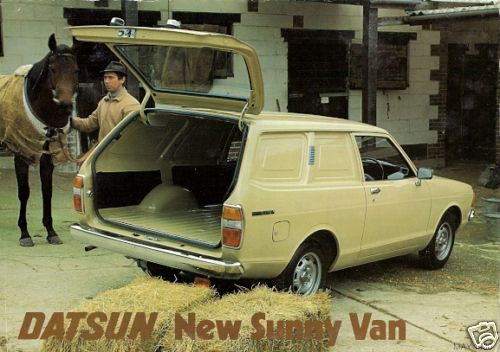 Datsun sunny 1200 van - datsun,