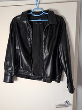 Zara Leather Jacket Size L
