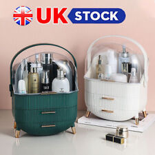 Large Make Up Organiser Cosmetic Vanity Case Box 2 Drawers Skincare Storage Tray