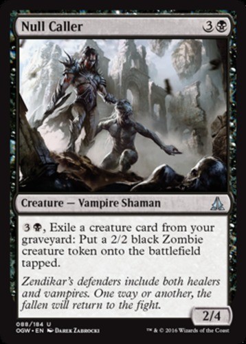 Null caller oath the - caller, of