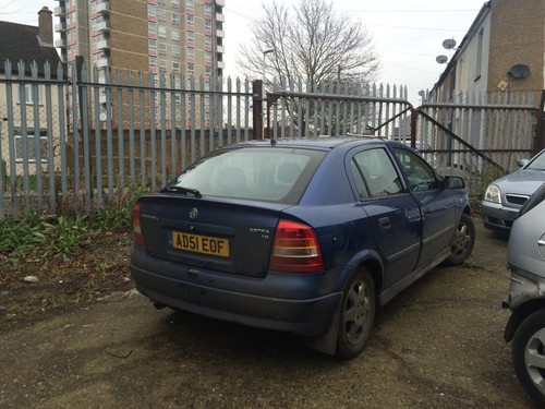 Vauxhall astra zafira a - g,