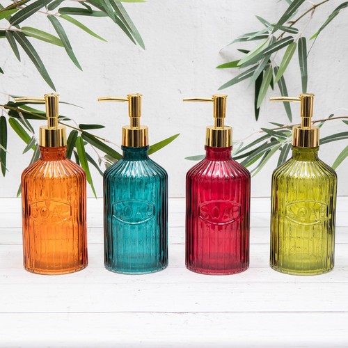 Soap bottle dispensers glass - soap,