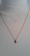 9 Carat Gold Pendant And Chain