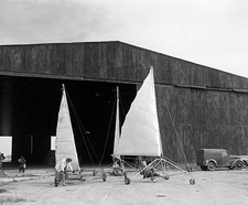 The Land Yachts being prepared
