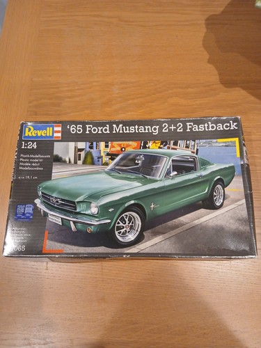 Revell 65 ford mustang - revell, 1:24