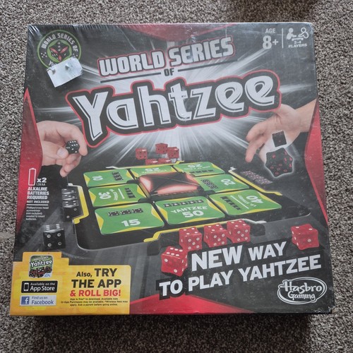 World series yahtzee hasbro - world,