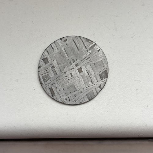 Meteorite disk genuine - meteorite,