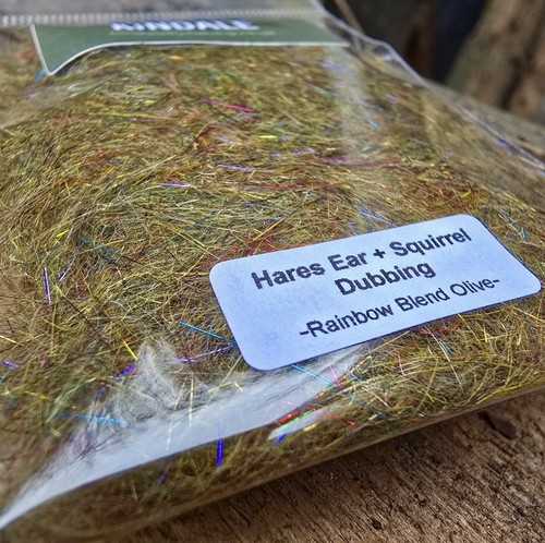 Hare squirrel rainbow blend - +,