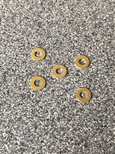 Solid brass washers - 5,