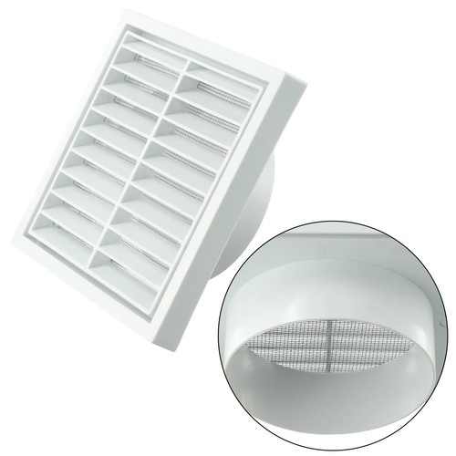 White square extractor louvre - extractor,