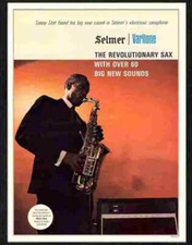 Advert Photo 501 15 sonny stitt selmer sax jazz