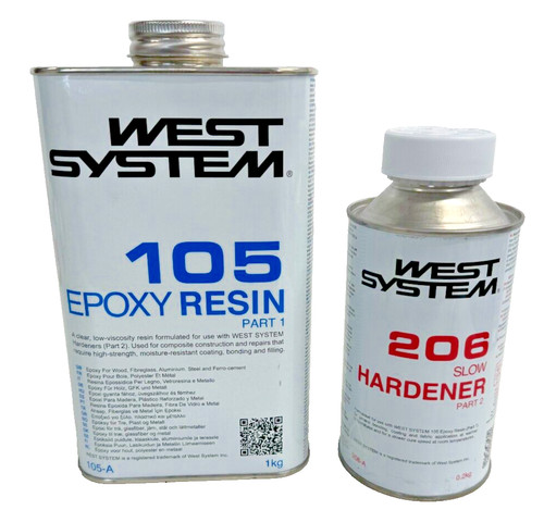 West system epoxy resin kit - system,