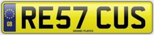 RESCUE RESCUES NUMBER PLATE