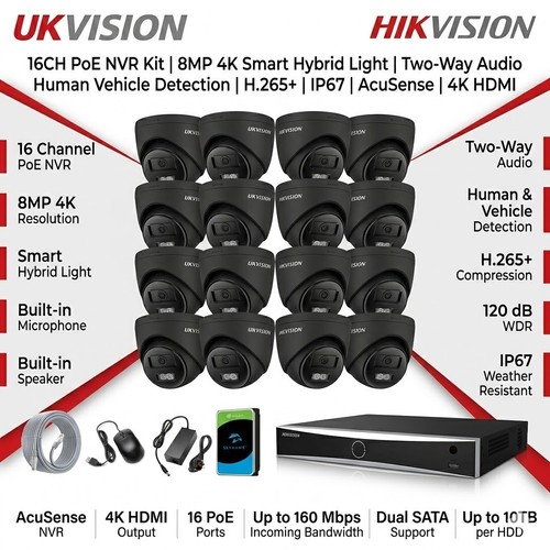 Hikvision 8mp poe camera - hikvision,