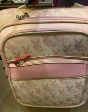 Pink playboy cabin suitcase