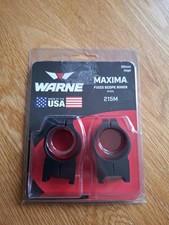 Warne 30mm Matte High Scope