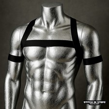 Men Chest Harness Set Elastic