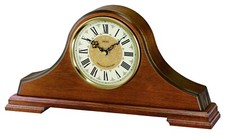 Seiko Oak Finish Westminster Chime Wooden Battery Napoleon Mantle Clock QXJ013B