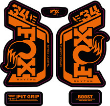 Fox 34 Rhythm Forks Decals