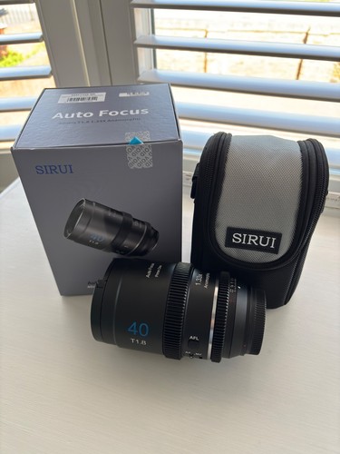 Sirui 40mm anamorphic - sirui,