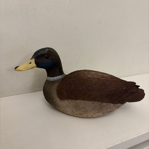 Vintage mallard duck decoy - vintage,