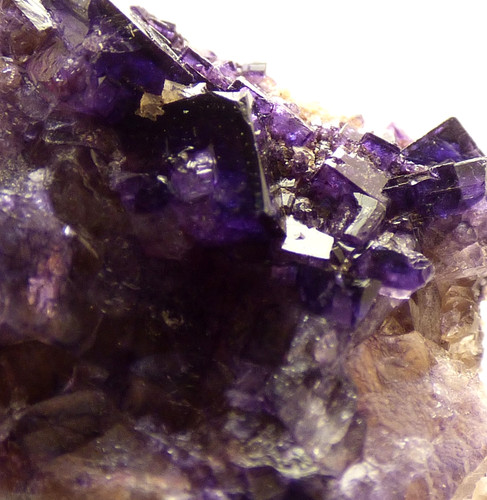 Blue john fluorite crystal - john,