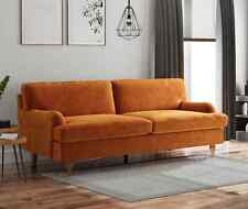 3 Seater Sofa | Burnt Orange &